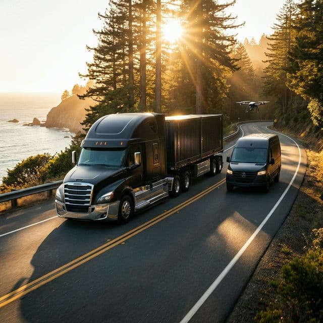 Transporte de mercancías y valores protegido.